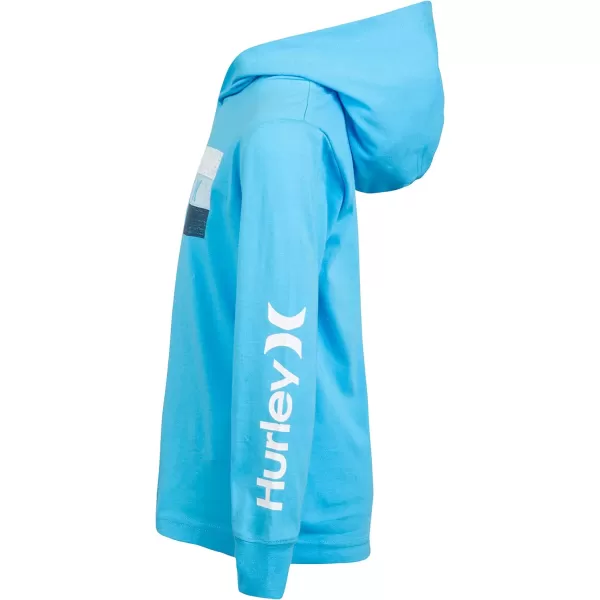 Hurley Boys' Long Sleeve Hooded Graphic T-Shirt