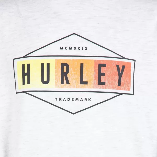 Hurley Boys' Long Sleeve Hooded Graphic T-Shirt