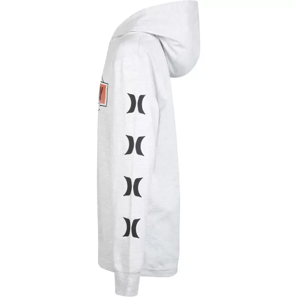 Hurley Boys' Long Sleeve Hooded Graphic T-Shirt