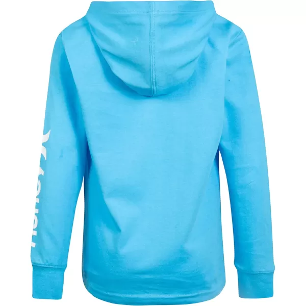 Hurley Boys' Long Sleeve Hooded Graphic T-Shirt