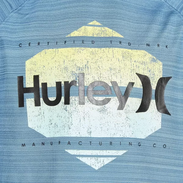 Hurley Boys' Long Sleeve Hooded Graphic T-Shirt