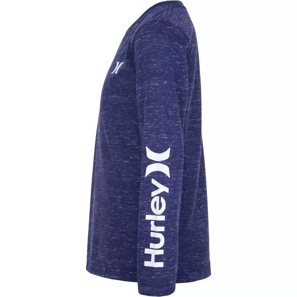 Hurley Boys' Long Sleeve Soft Basic Cloud Slub T-Shirt