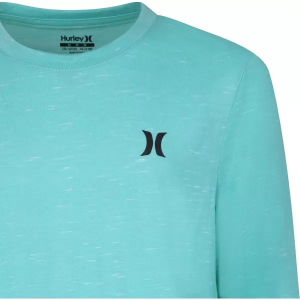Hurley Boys' Long Sleeve Soft Basic Cloud Slub T-Shirt