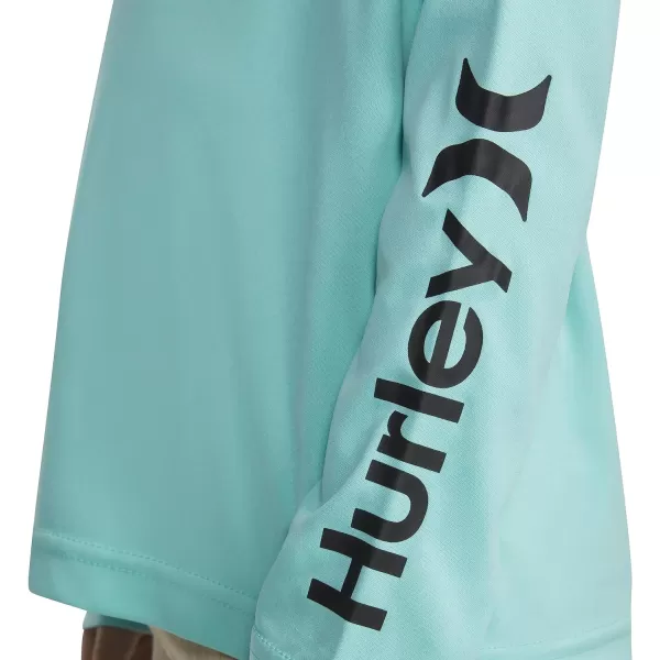 Hurley Boys' Long Sleeve UPF 50+ Rash Guard Swim Shirt
