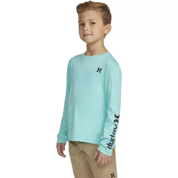 Hurley Boys' Long Sleeve UPF 50+ Rash Guard Swim Shirt