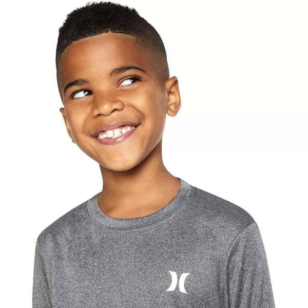 Hurley Boys' Long Sleeve UPF 50+ Rash Guard Swim Shirt