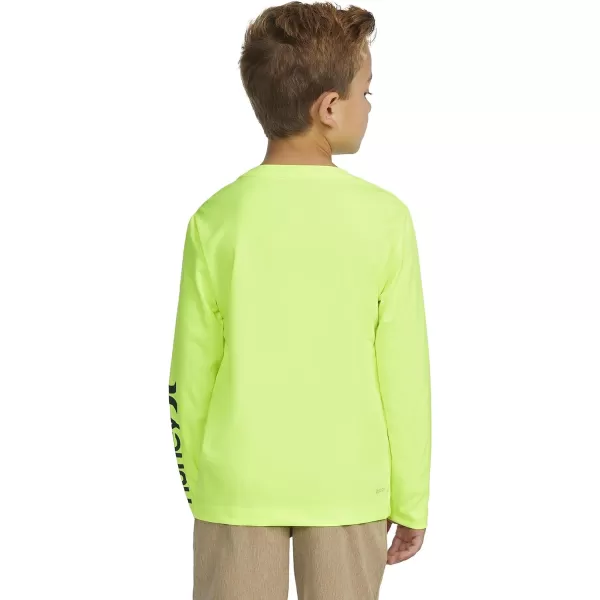 Hurley Boys' Long Sleeve UPF 50+ Rash Guard Swim Shirt