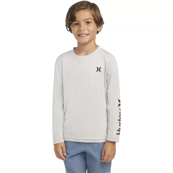 Hurley Boys' Long Sleeve UPF 50+ Rash Guard Swim Shirt