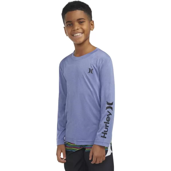 Hurley Boys' Long Sleeve UPF 50+ Rash Guard Swim Shirt