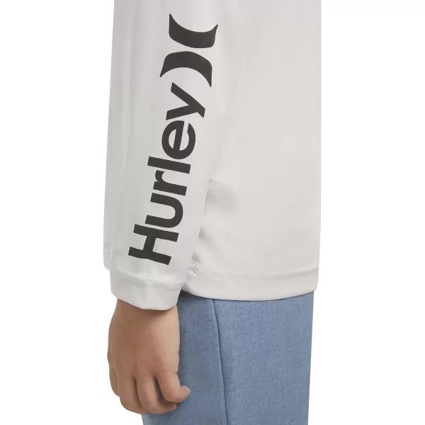 Hurley Boys' Long Sleeve UPF 50+ Rash Guard Swim Shirt
