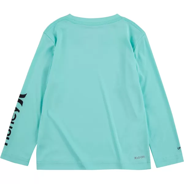 Hurley Boys' Long Sleeve UPF 50+ Rash Guard Swim Shirt