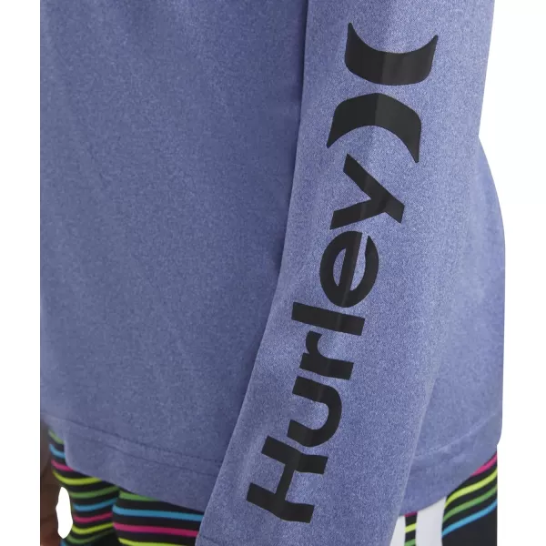 Hurley Boys' Long Sleeve UPF 50+ Rash Guard Swim Shirt