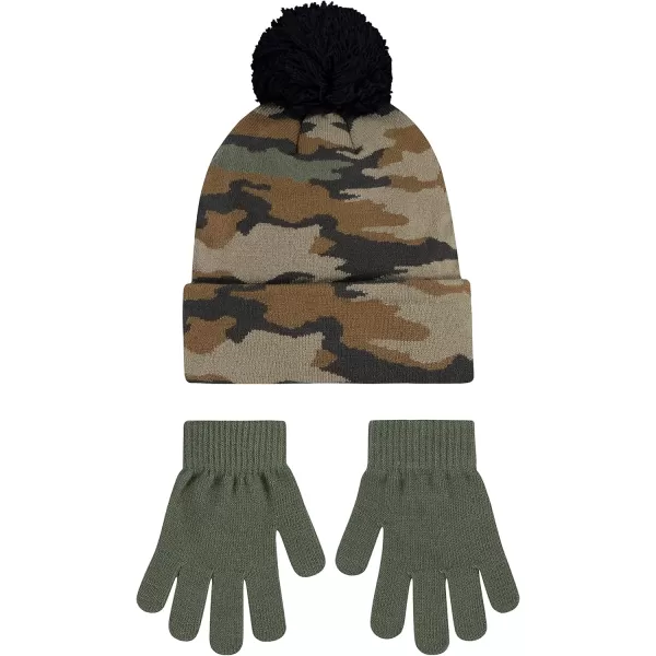 Hurley Boys' One and Only Beanie and Glove Set