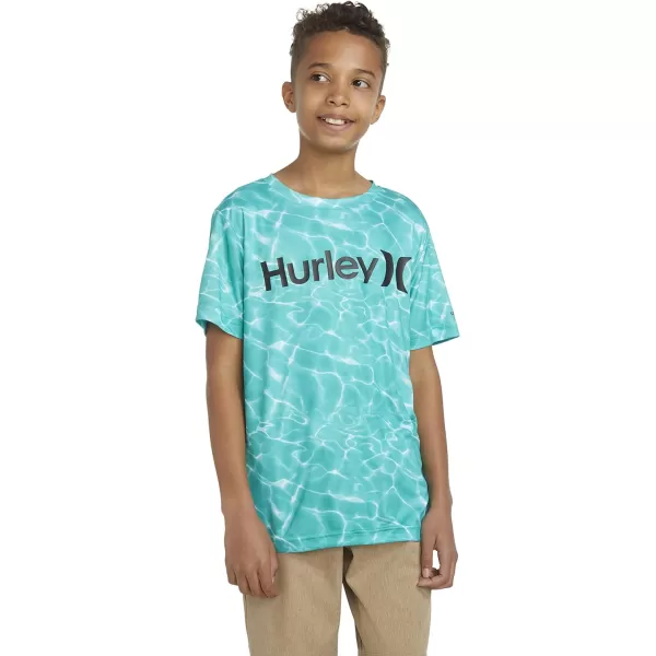 Hurley Boys' UPF 50+ Rash Guard Swim Shirt
