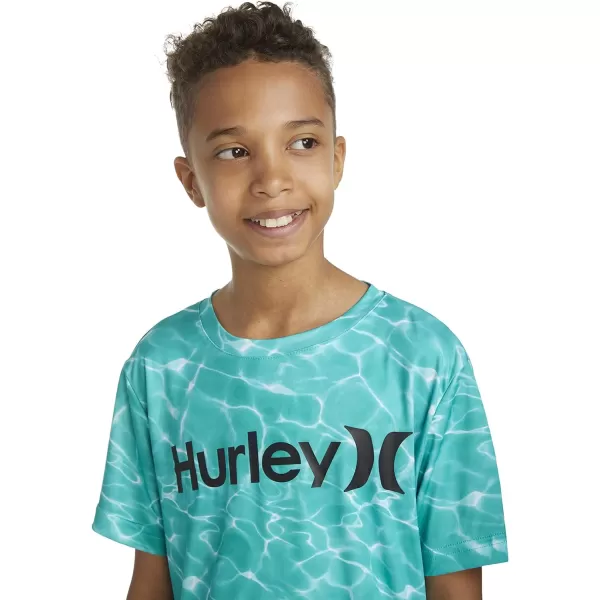 Hurley Boys' UPF 50+ Rash Guard Swim Shirt