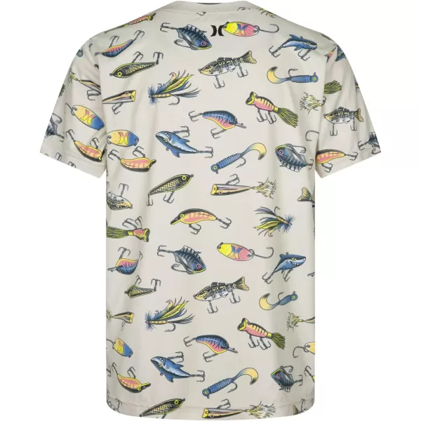Hurley Boys' UPF 50+ Rash Guard Swim Shirt