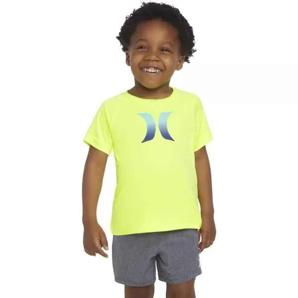 Hurley Boys' UPF 50+ Rash Guard Swim Shirt