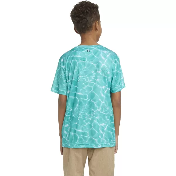 Hurley Boys' UPF 50+ Rash Guard Swim Shirt