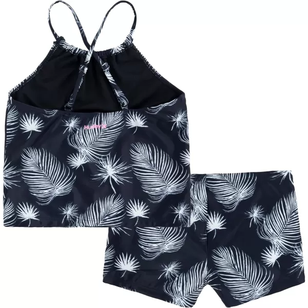 Hurley Girls' Boyshort Tankini 2-Piece Swimsuit