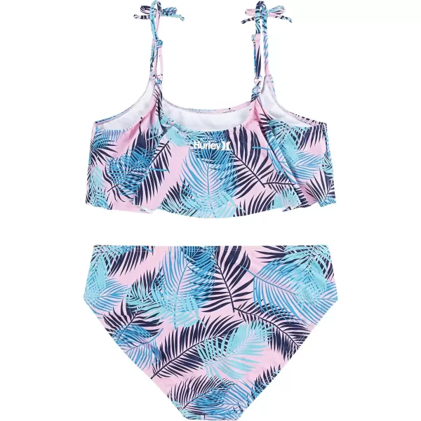 Hurley Girls' Flounce Bikini 2-Piece Swimsuit