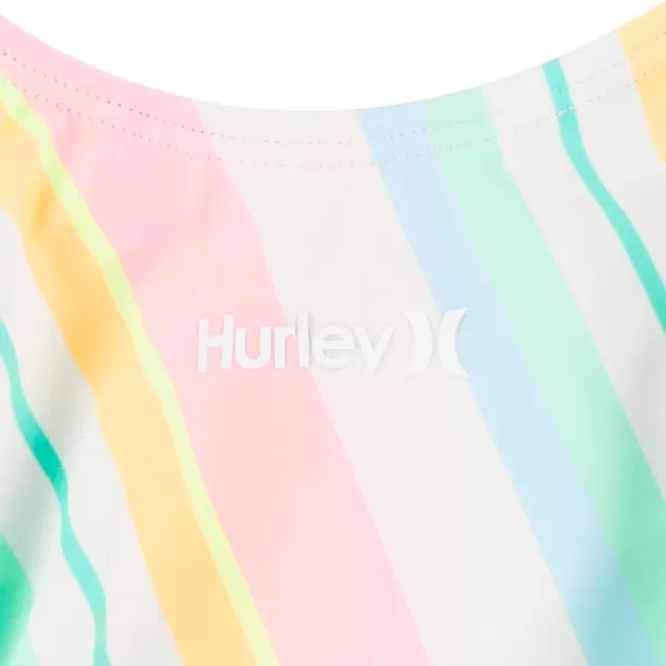Hurley Girls' Flounce Bikini 2-Piece Swimsuit
