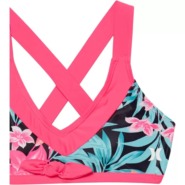 Hurley Girls' Flounce Bikini 2-Piece Swimsuit