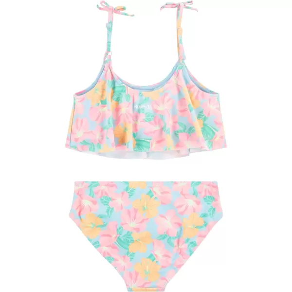 Hurley Girls' Flounce Bikini 2-Piece Swimsuit