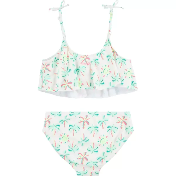 Hurley Girls' Flounce Bikini 2-Piece Swimsuit
