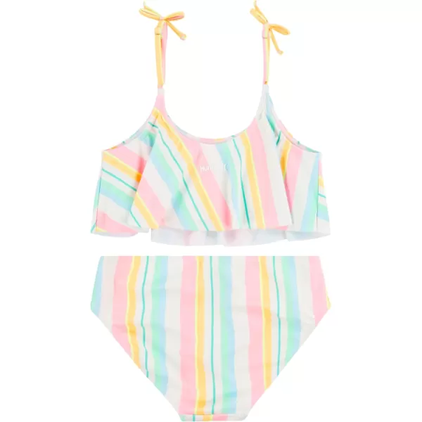 Hurley Girls' Flounce Bikini 2-Piece Swimsuit