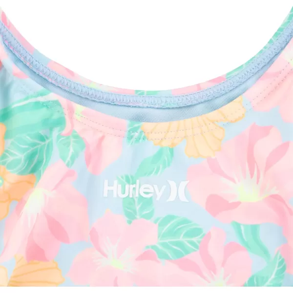 Hurley Girls' Flounce Bikini 2-Piece Swimsuit