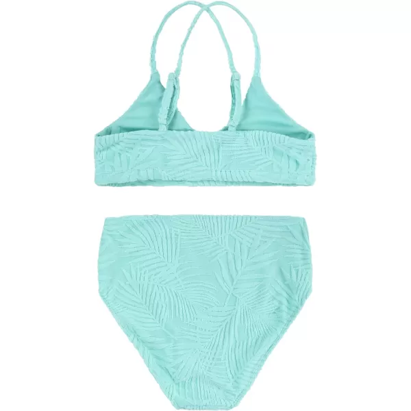 Hurley Girls' High Waisted Bikini 2-Piece Swimsuit
