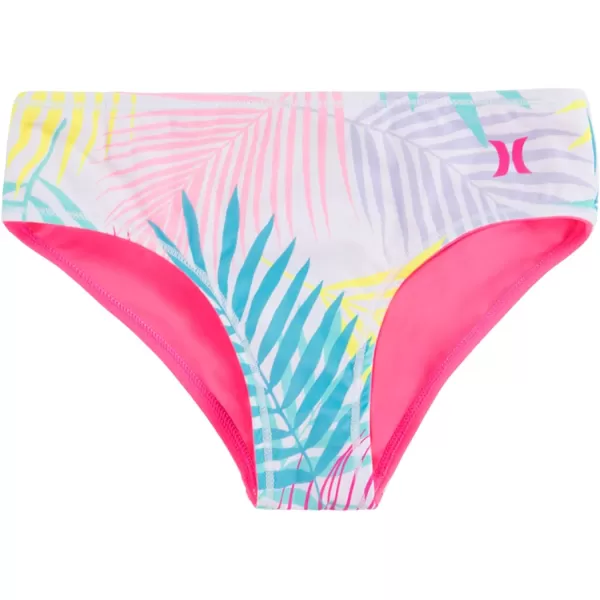Hurley Girls' Long Sleeve Rash Guard 2-Piece Swimsuit