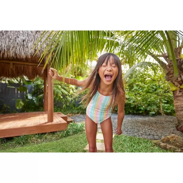 Hurley Girls' One Piece Swimsuit
