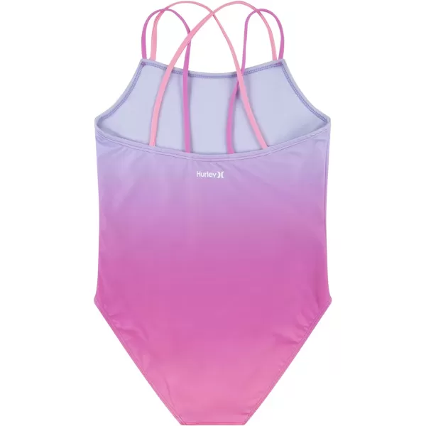Hurley Girls' One Piece Swimsuit