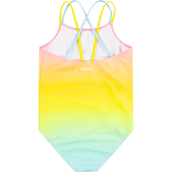 Hurley Girls' One Piece Swimsuit