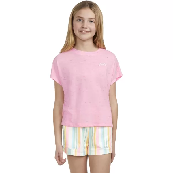 Hurley Girls' Soft Knit Basic T-Shirt