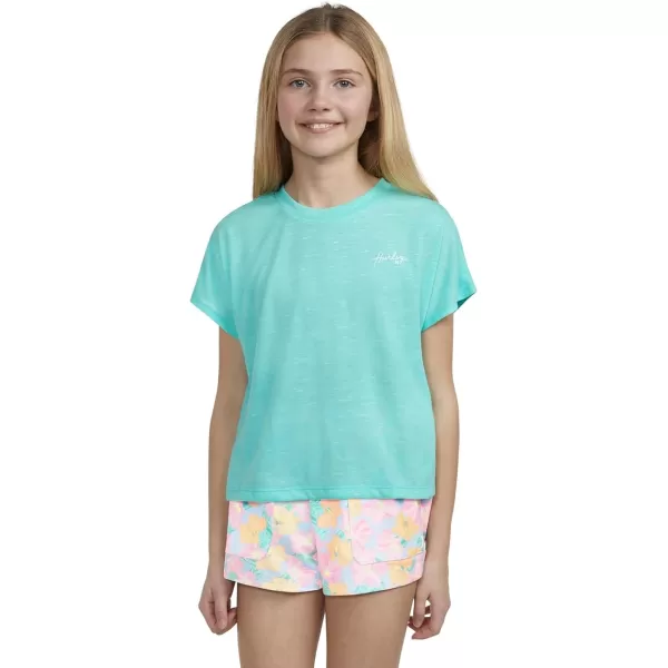 Hurley Girls' Soft Knit Basic T-Shirt