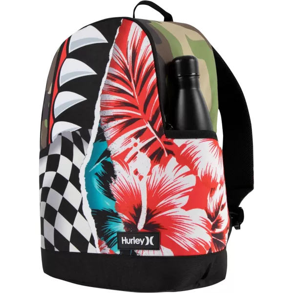 Hurley Graphic Backpack, Blue Lazer, One Size