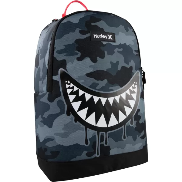 Hurley Graphic Backpack, Blue Lazer, One Size