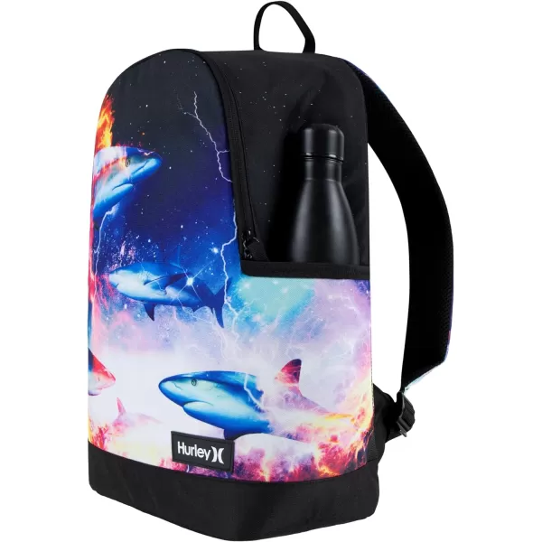 Hurley Graphic Backpack, Blue Lazer, One Size