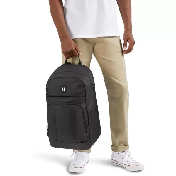 Hurley Mens Classic Backpack, Cool Grey/Icon, One Size