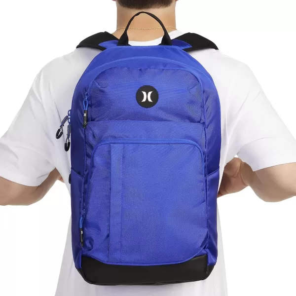 Hurley Mens Classic Backpack, Cool Grey/Icon, One Size
