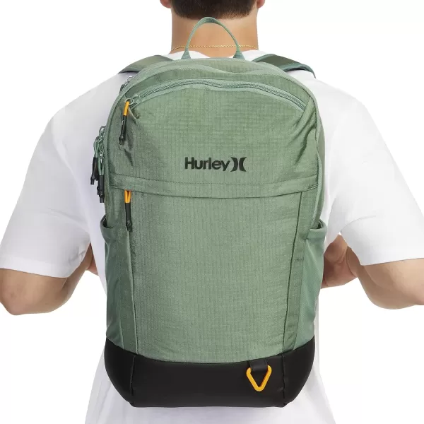 Hurley Mens Classic Backpack, Cool Grey/Icon, One Size