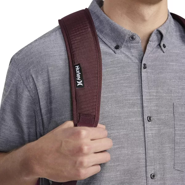 Hurley Mens Classic Backpack, Cool Grey/Icon, One Size