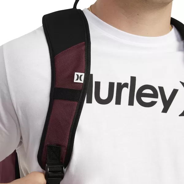 Hurley Mens Classic Backpack, Cool Grey/Icon, One Size