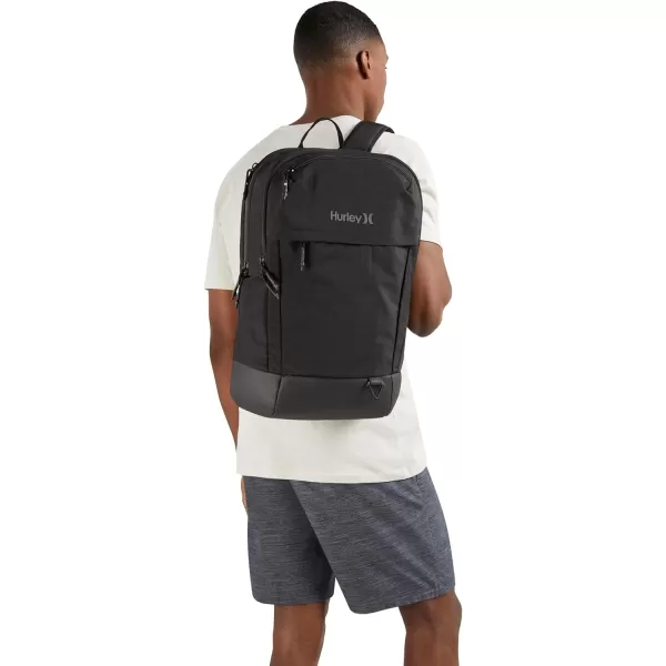 Hurley Mens Classic Backpack, Cool Grey/Icon, One Size
