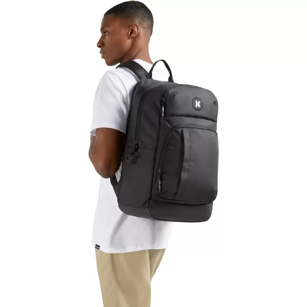 Hurley Mens Classic Backpack, Cool Grey/Icon, One Size