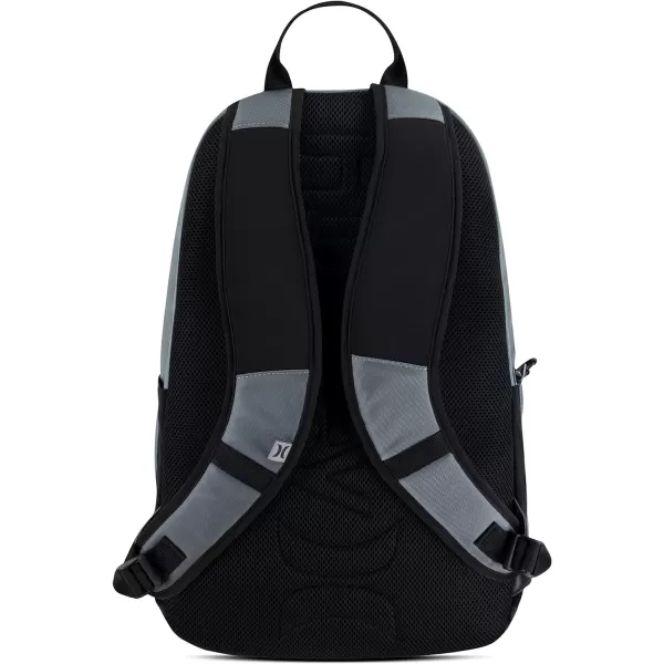 Hurley Mens Classic Backpack, Cool Grey/Icon, One Size