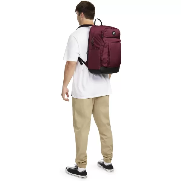 Hurley Mens Classic Backpack, Cool Grey/Icon, One Size