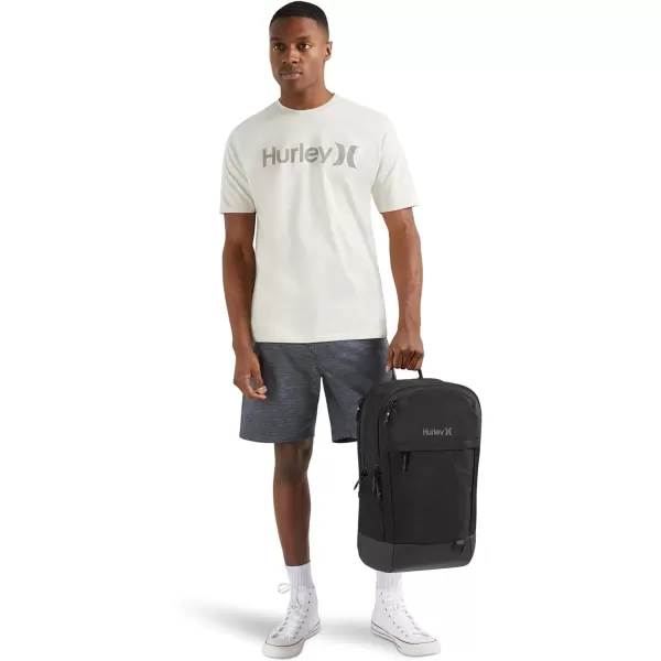 Hurley Mens Classic Backpack, Cool Grey/Icon, One Size